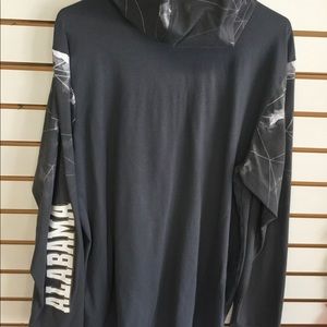 Men’s L Nike Dri Fit Alabama Long Sleeve Hooded Shirt